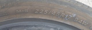 Neumáticos 225/45 R17 94W