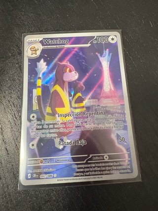 Carta Pokémon Watchog Illustration Rare