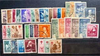 Lote Sellos España 1950-1953
