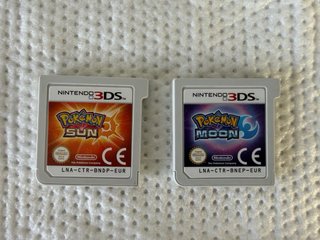 Lote Pokémon Sole e Luna Nintendo 3DS