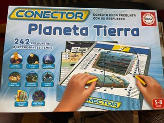 Juego Conector Planeta Tierra Educa