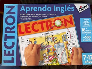 Juego Lectron Aprendo Inglés Diset