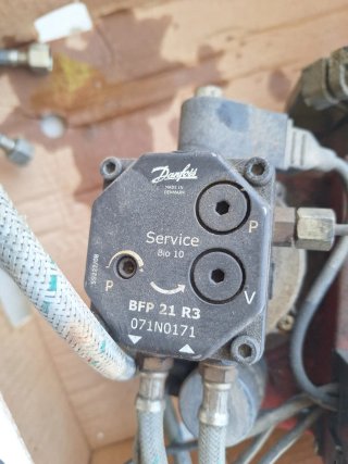 Bruciatore per caldaia a gasolio