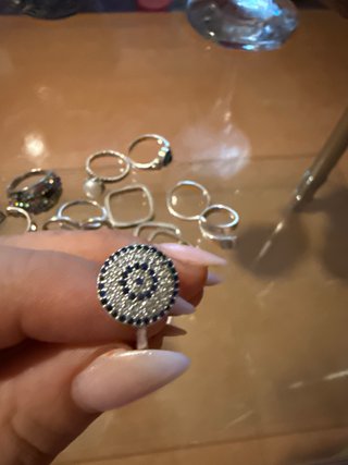 Lote Anillos Plata 925 varios tamaños y modelos