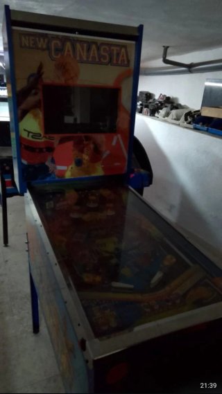 Máquina Pinball New Canasta