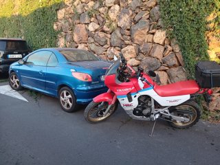 Honda Transalp XL 600V Roja y Blanca