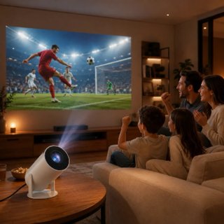 Proyector Portátil HD Mini Cine en Casa