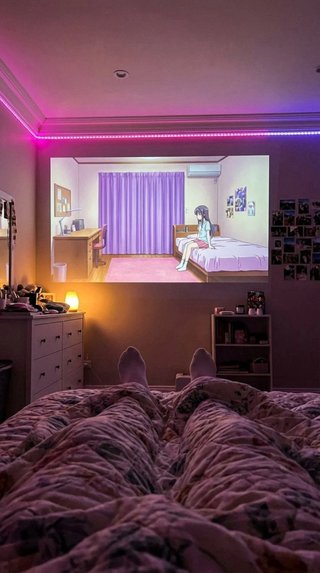 Proyector Portátil HD Mini Cine en Casa