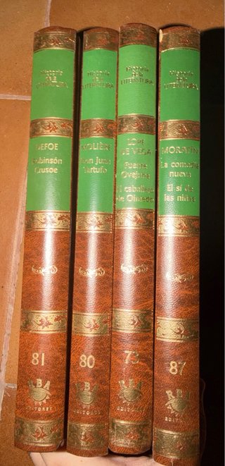 Pack 6 libros Historia de Literatura