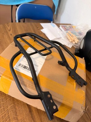 Parrilla Portaequipaje Yamaha YBR 125 Negra