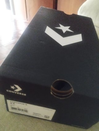 Converse All Star Piel Blancas Talla 37