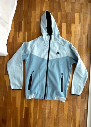 Sudadera Nike Hombre Azul y Blanco