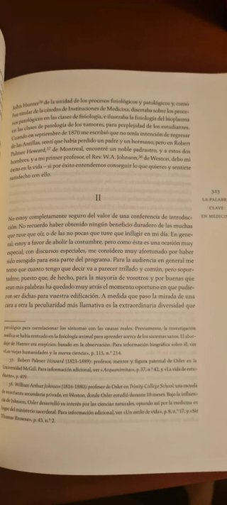 Un estilo de vida – William Osler – Tapa dura