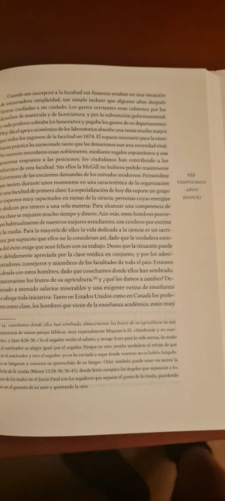 Un estilo de vida – William Osler – Tapa dura