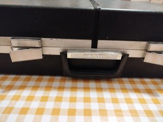 Sistema Stereo Portatile Sanyo 4 in 1 Vintage
