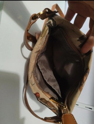 Bolso bandolera mujer estampado ecuestre