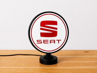 Cartel Luminoso Seat Clásico 23cm