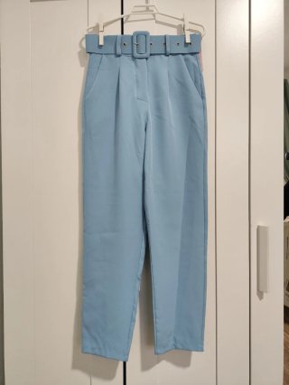 Pantaloni eleganti da vestire con cintura Taglia S