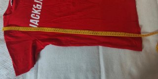 Camiseta Jack & Jones Talla S Roja