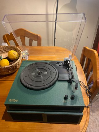 Giradischi Wiibo Edizione Vintage Verde
