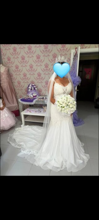 Vestido de Novia Blanco Sirena