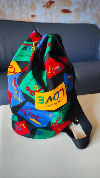 Zainetto Yves Saint Laurent Love Multicolor