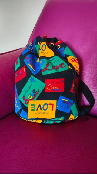 Zainetto Yves Saint Laurent Love Multicolor