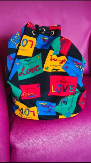 Zainetto Yves Saint Laurent Love Multicolor
