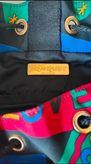 Zainetto Yves Saint Laurent Love Multicolor