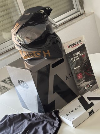Casco Airoh Commander Gold Matt Talla M
