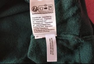 Jersey Lana Cuello Alto Lacoste Verde Nuevo