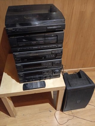 Equipo de música Aiwa modular vintage