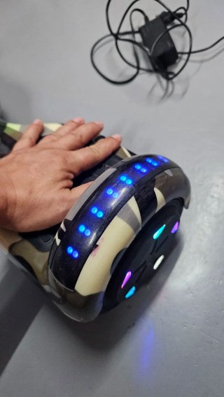 Hoverboard Camuflaje con Luz LED