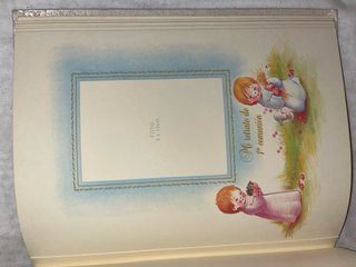 Libro de firmas de Primera Comunión