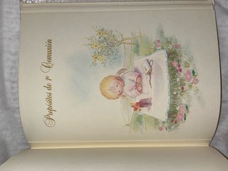 Libro de firmas de Primera Comunión