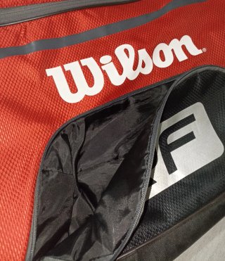 Wilson Roger Federer Team red tennis bag.