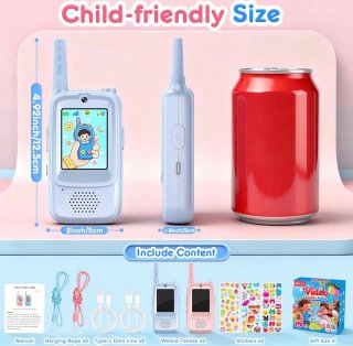 SIN ABRIR Juguete Video Walkie-Talkie para Niños