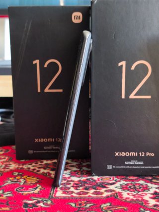 2x Xiaomi 12 Pro 256GB Preto/Azul
