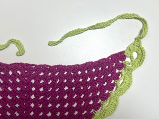 Bandana Crochet Hecho a Mano