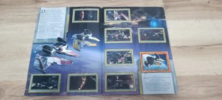 Álbum Star Wars La Venganza de los Sith Incompleto