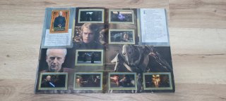 Álbum Star Wars La Venganza de los Sith Incompleto