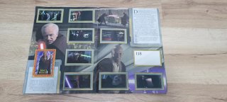 Álbum Star Wars La Venganza de los Sith Incompleto