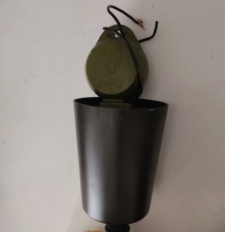 LÁMPARA DE TECHO VINTAGE AÑOS 70 sube y baja