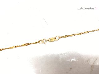 cadena oro 18k 30cm