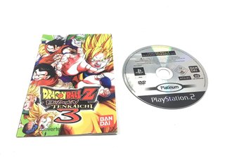 dragon ball z budokai tenkaichi 3 ps2