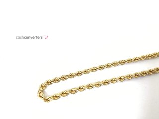 cadena oro 18k 31cm