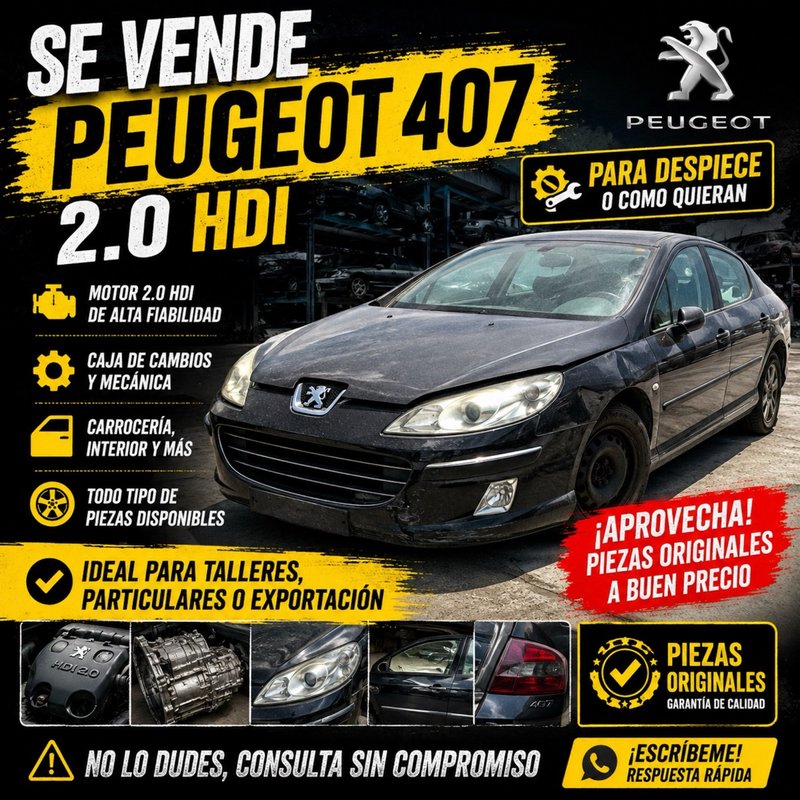 Peugeot 407 2007 Solo El Fin De Semana!!!!! - foto 1