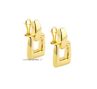 pendientes oro 18k con circonita