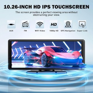 SIN ABRIR Pantalla Coche 10.6 Pulgadas Inalámbrica