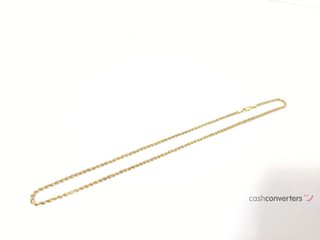 cadena oro 18k 25cm